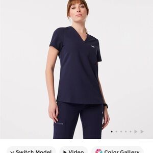 Figs Catarina One-Pocket Scrub Top